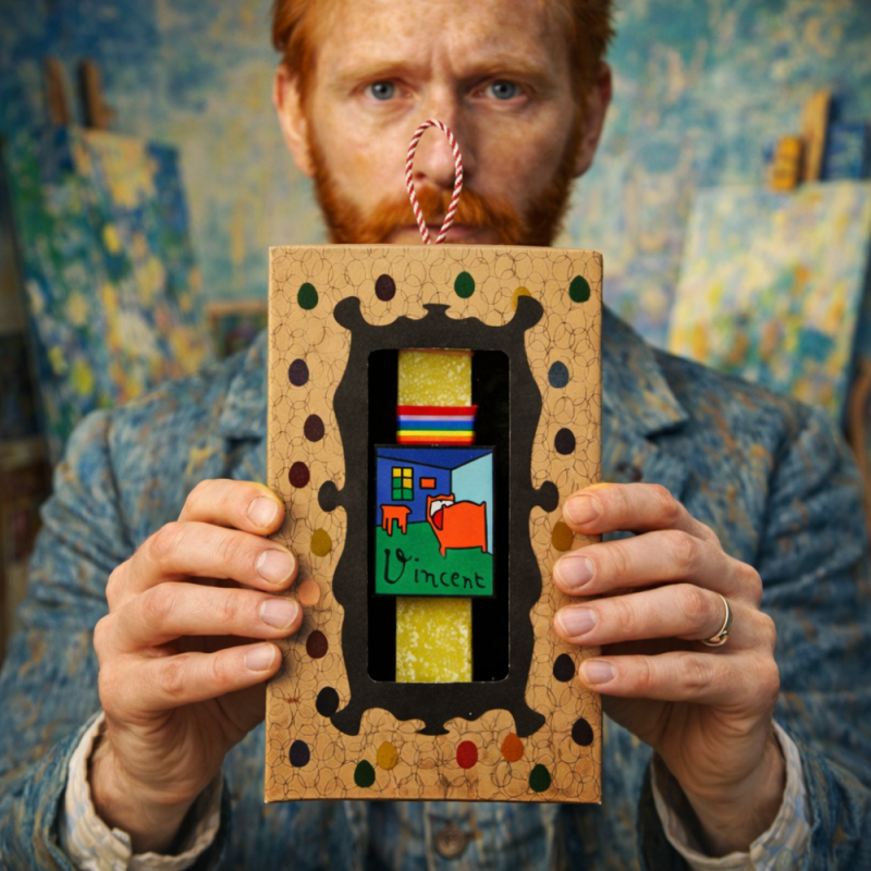 Λαμπάδα Μαγνητάκι πίνακας - Vincent