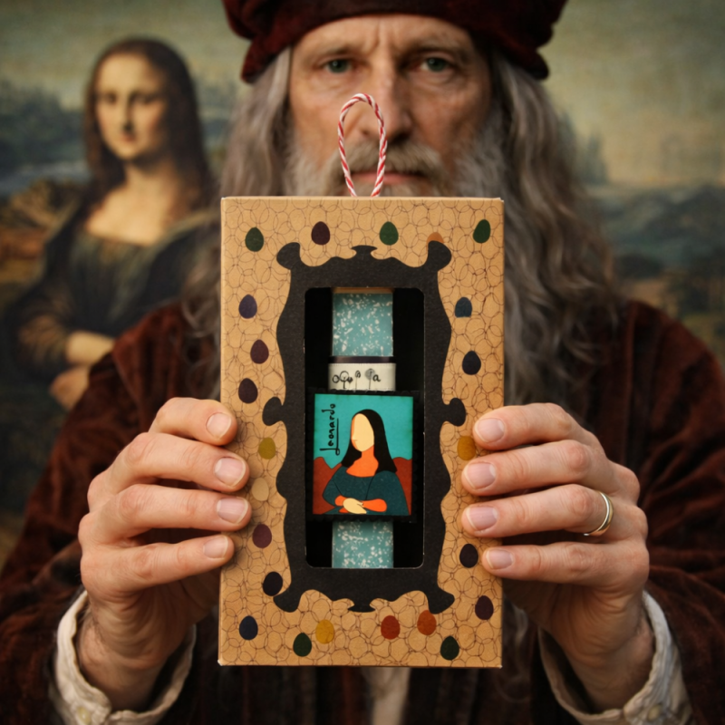 Λαμπάδα Μαγνητάκι πίνακας - Leonardo