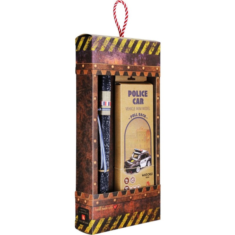 Λαμπάδα Μοντέλο ξύλινο pull back - Αστυνομικό