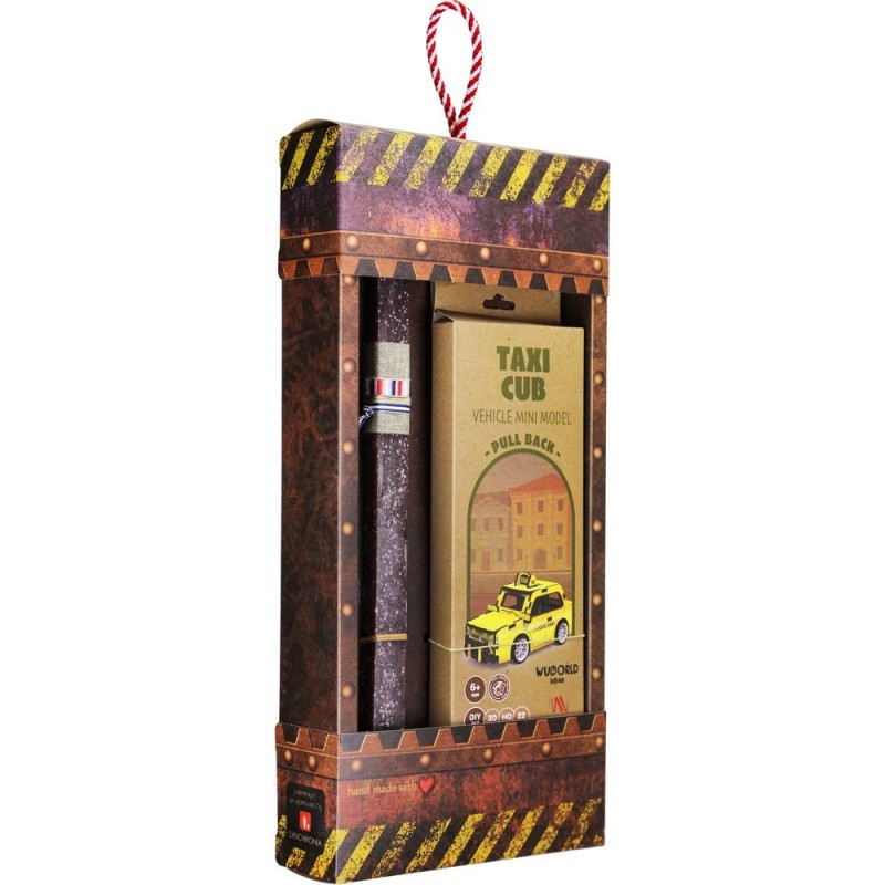 Λαμπάδα Μοντέλο ξύλινο pull back -TAXI