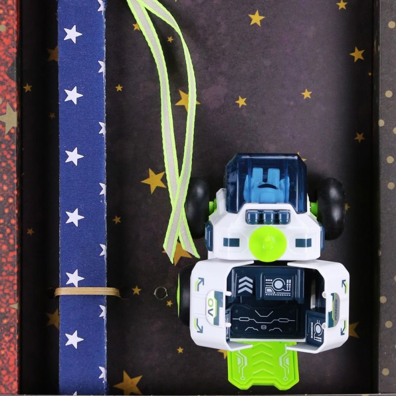 Λαμπάδα ROCKET SPACE - όχημα green