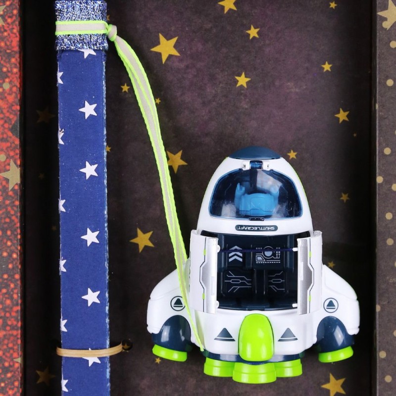 Λαμπάδα ROCKET SPACE - πύραυλος green