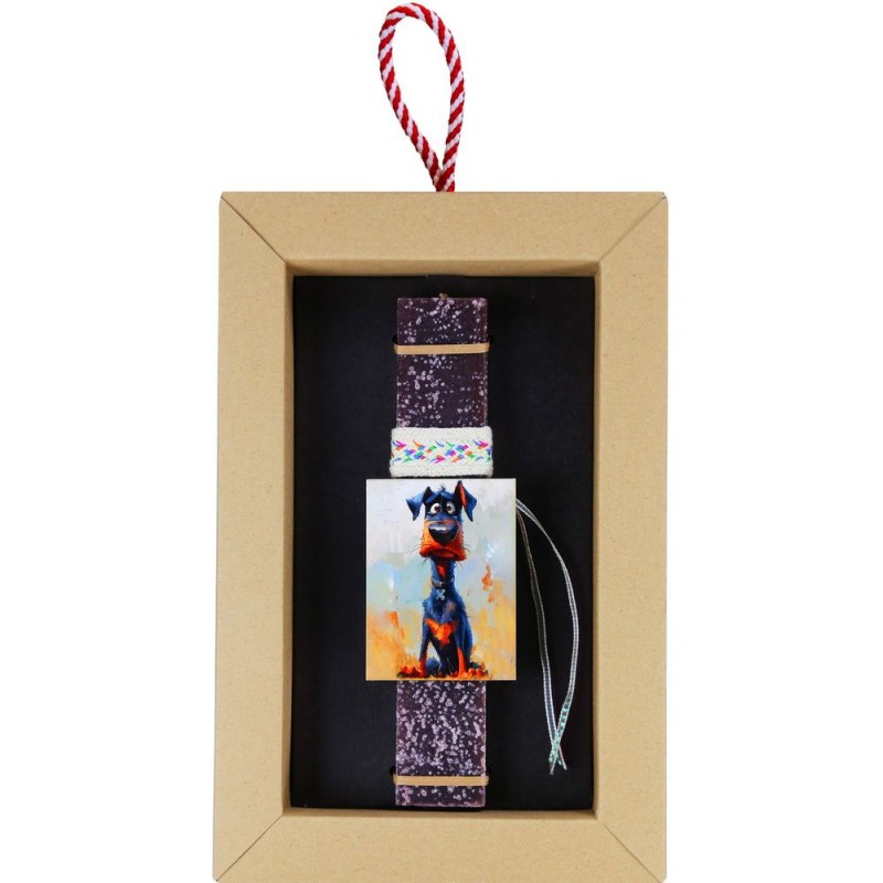 Λαμπάδα Μαγνητάκι pet - Σκύλος Blacky