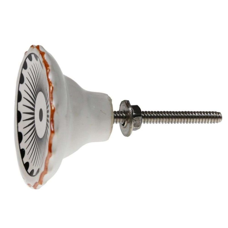 Πόμολο κεραμικό Sun