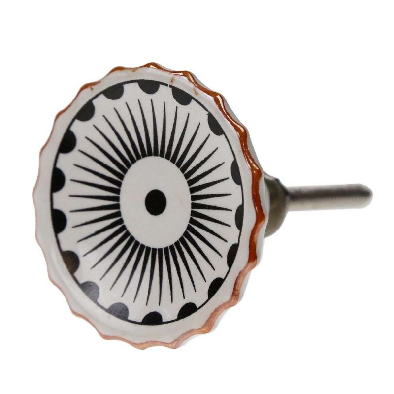 Πόμολο κεραμικό Sun