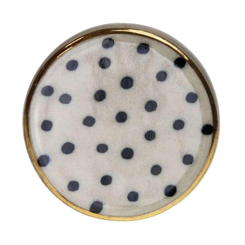 Πόμολο κεραμικό Dots