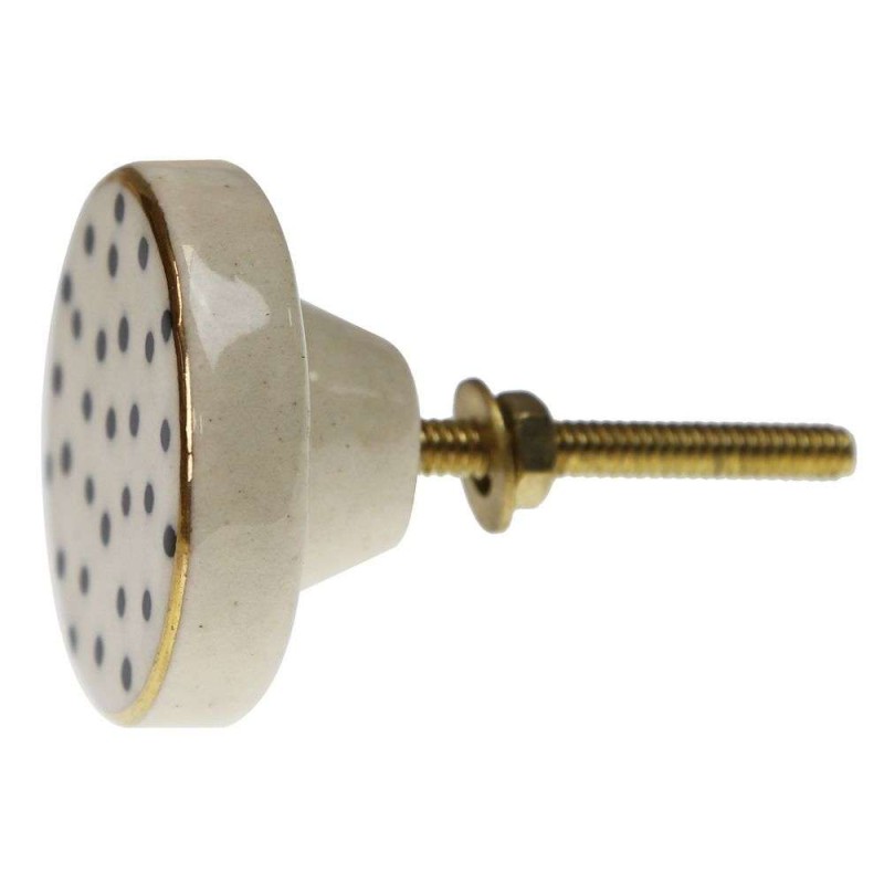 Πόμολο κεραμικό Dots