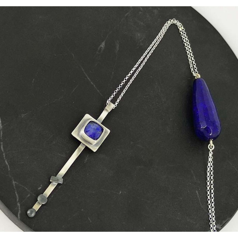 Lithos single necklace λάπις