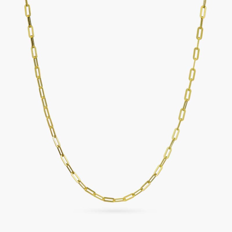 Ασημένια αλυσίδα επίχρυση