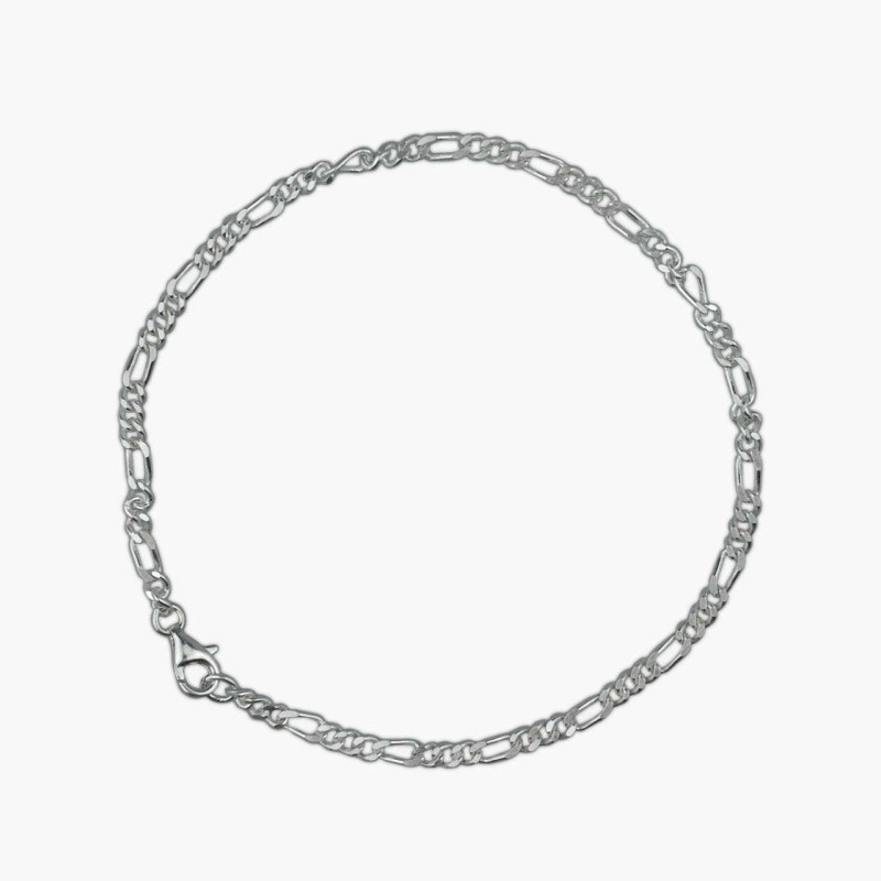 Βραχιόλι ποδιού ασημένιο