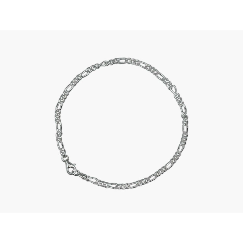 Βραχιόλι ποδιού ασημένιο