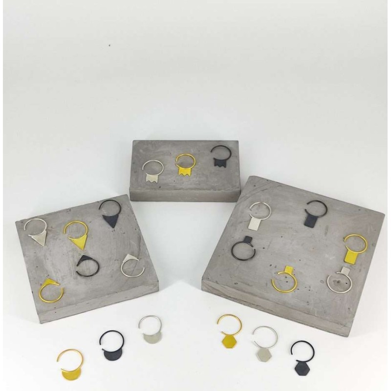 Mini single earrings κορώνα