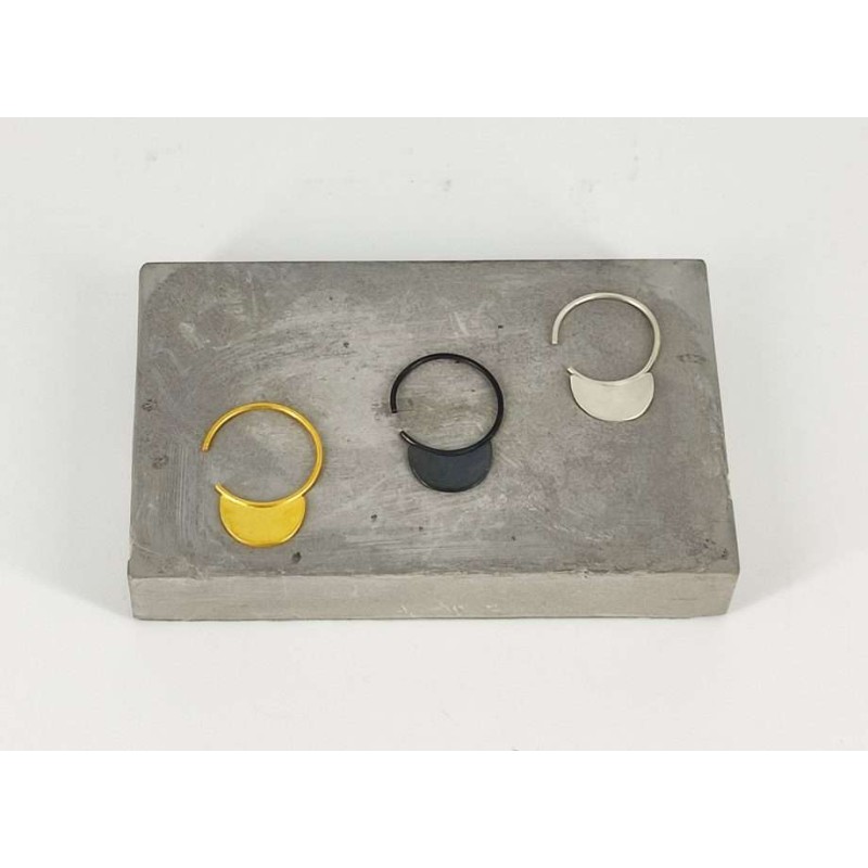 Mini single earrings ημικύκλιο