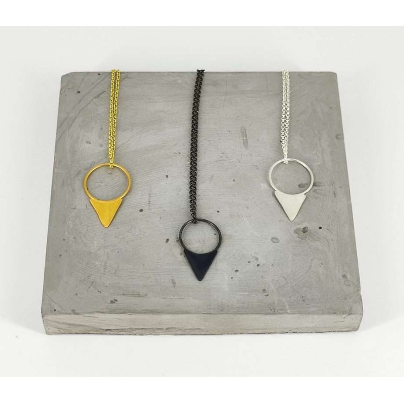 Mini neclaces μεγάλο τρίγωνο