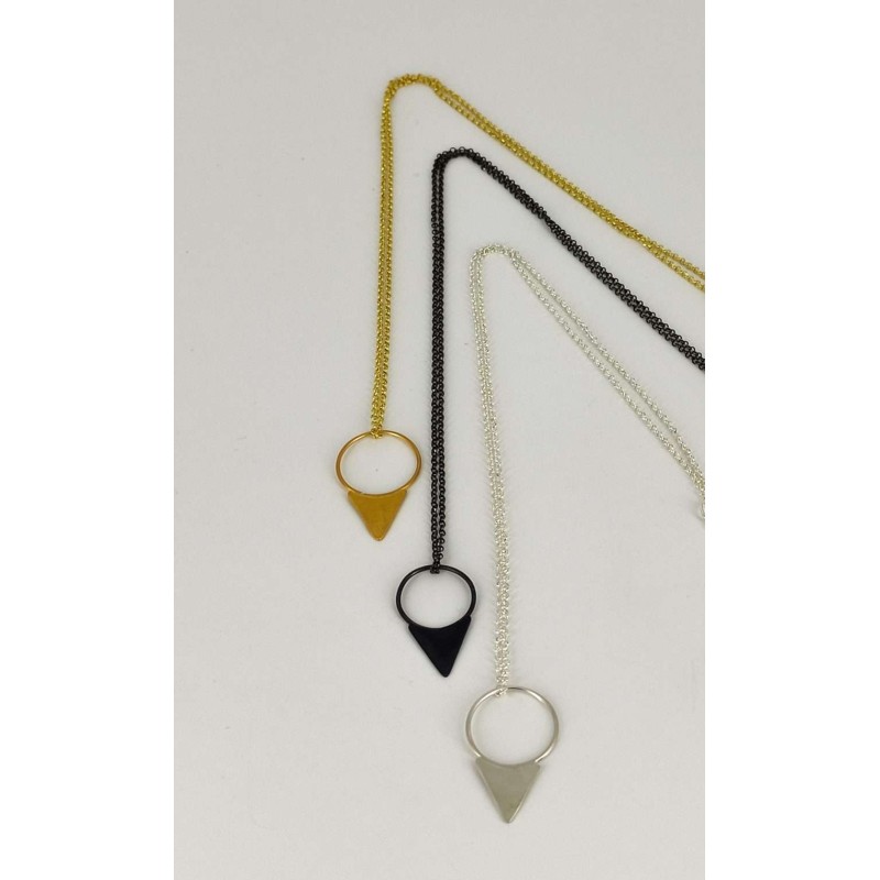 Mini neclaces μεγάλο τρίγωνο