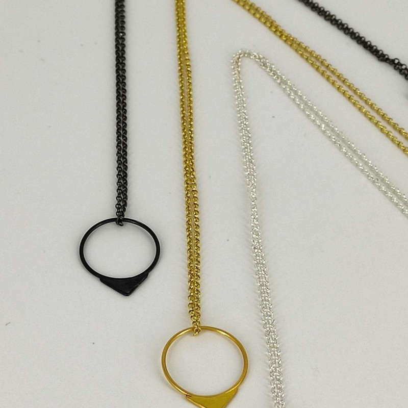 Mini neclaces τρίγωνο μικρό