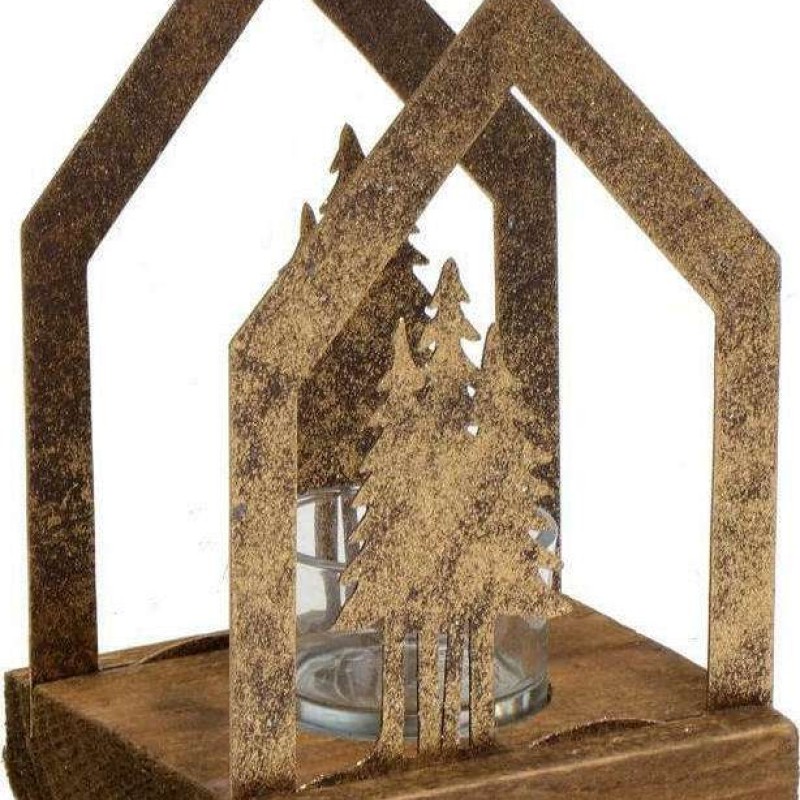 Ξύλινη βάση ρεσώ με έλατα