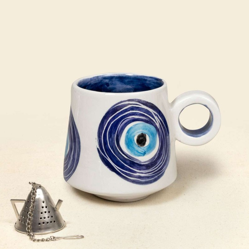 Κούπα κεραμική Abstract Eyes