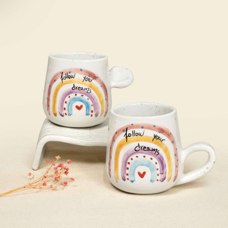 Κούπα κεραμική "Follow your dreams"