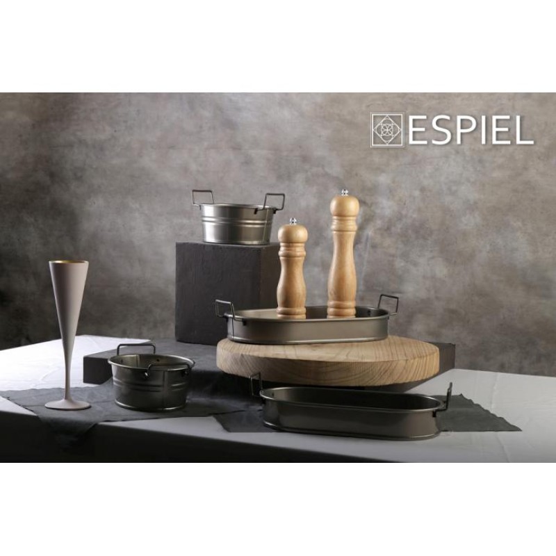 Πιπερόμυλος ξύλινος με κεραμικό μύλο