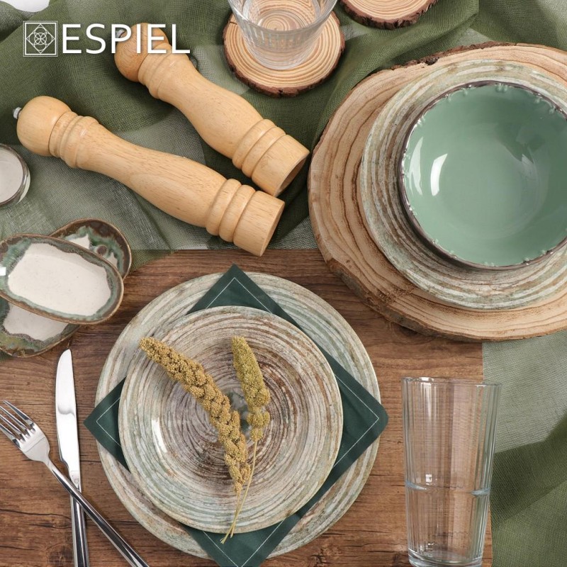 Πιπερόμυλος ξύλινος με κεραμικό μύλο