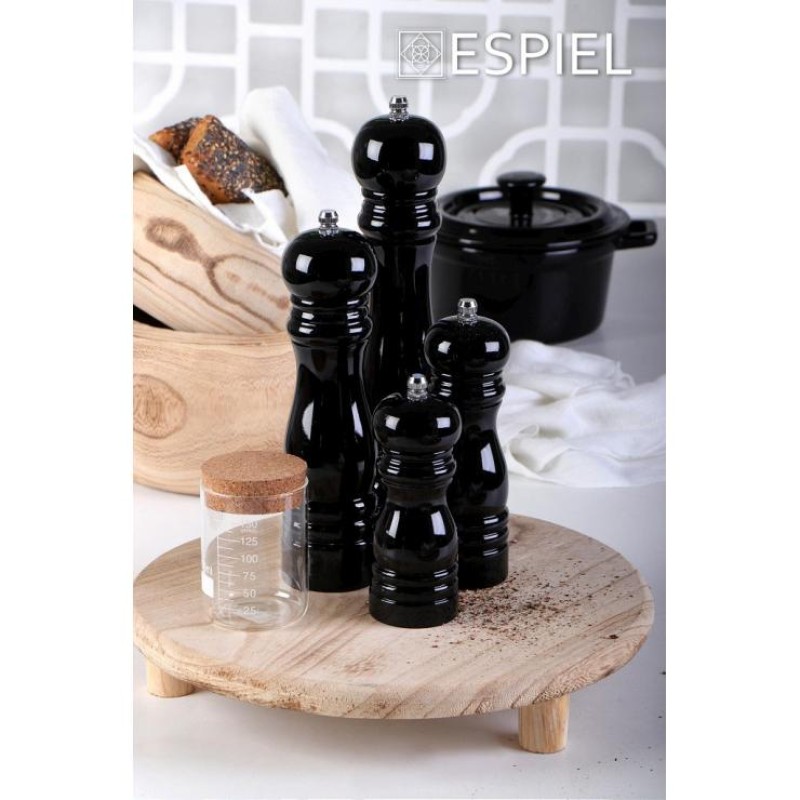 Πιπερόμυλος ξύλινος με κεραμικό μύλο