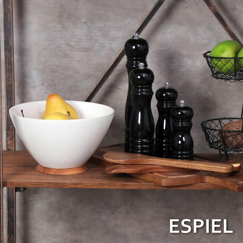 Πιπερόμυλος ξύλινος με κεραμικό μύλο