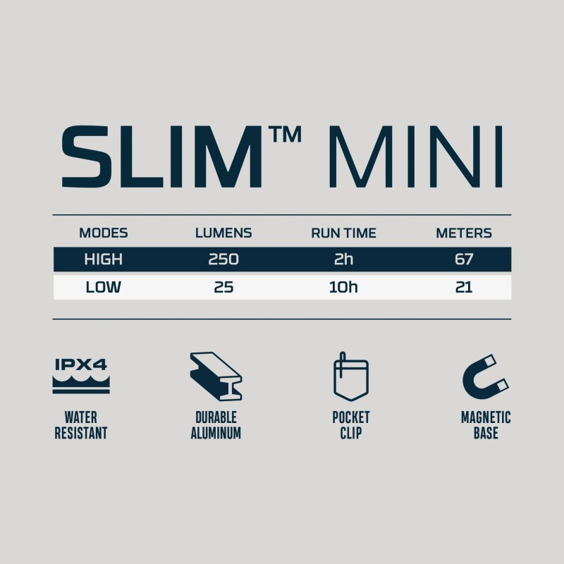 Φακός Nebo Slim Mini