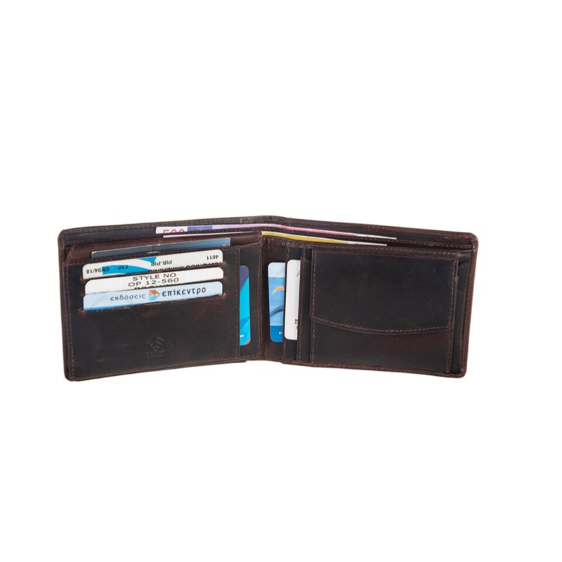 Δερμάτινο πορτοφόλι OP 12-560