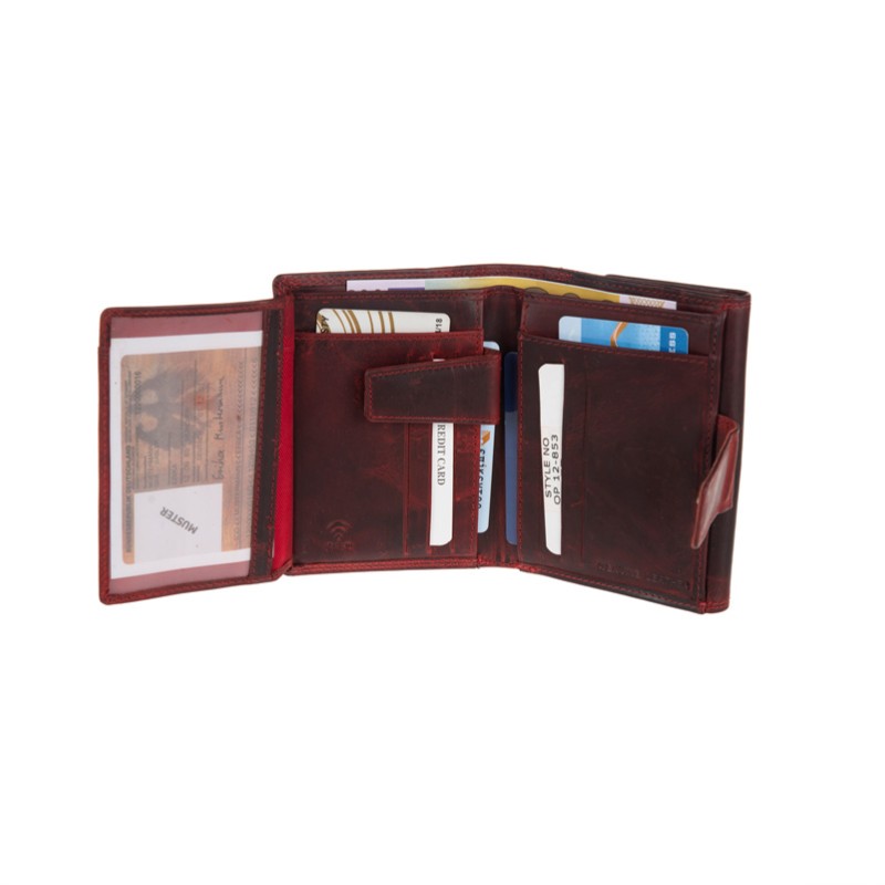 Δερμάτινο πορτοφόλι OP12-853