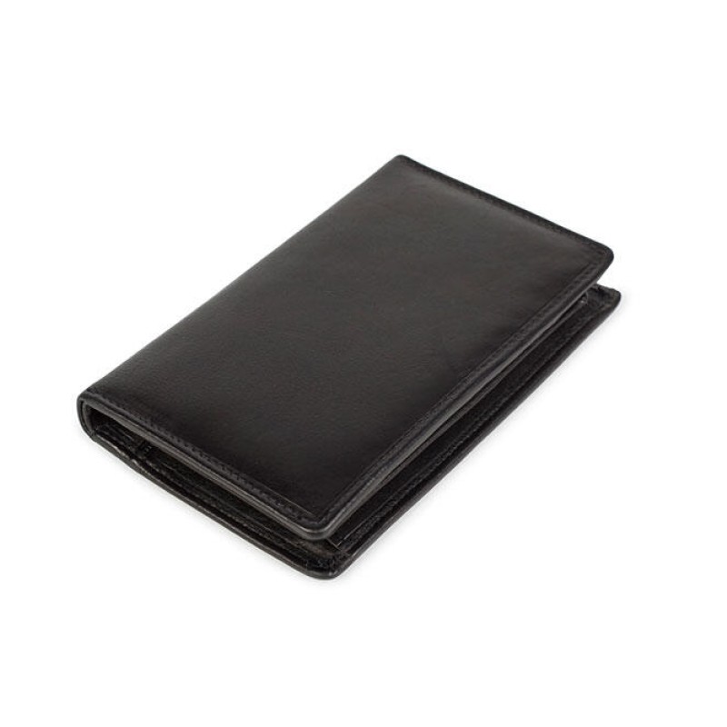 Δερμάτινο πορτοφόλι Μαυρο PA-6-913