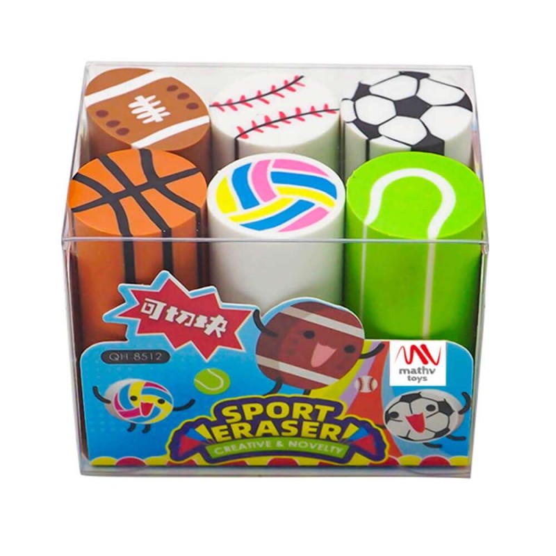 Σετ Γόμες Fancy Eraser Set: Playing Time