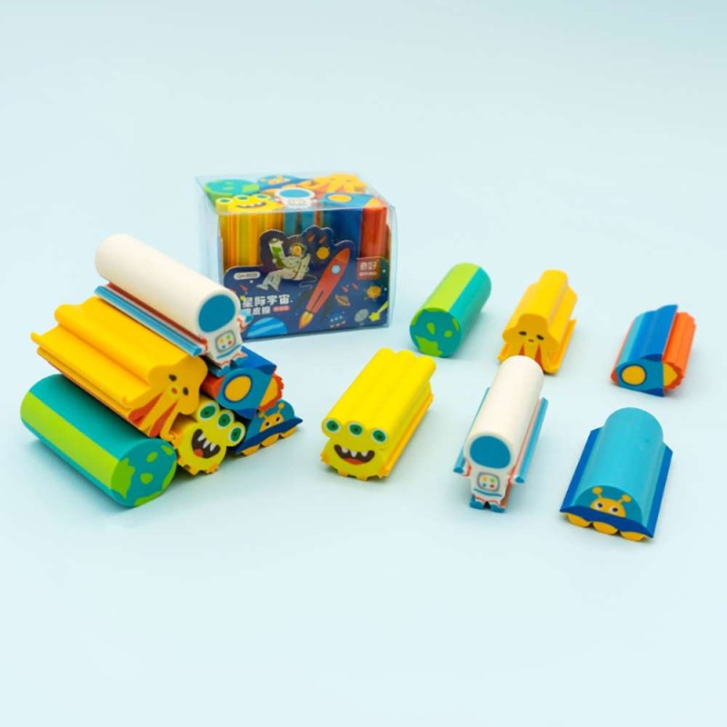 Σετ Γόμες Fancy Eraser Set: Space