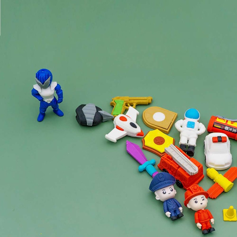 Σετ Γόμες Fancy Eraser In Lunchbox: Superhero