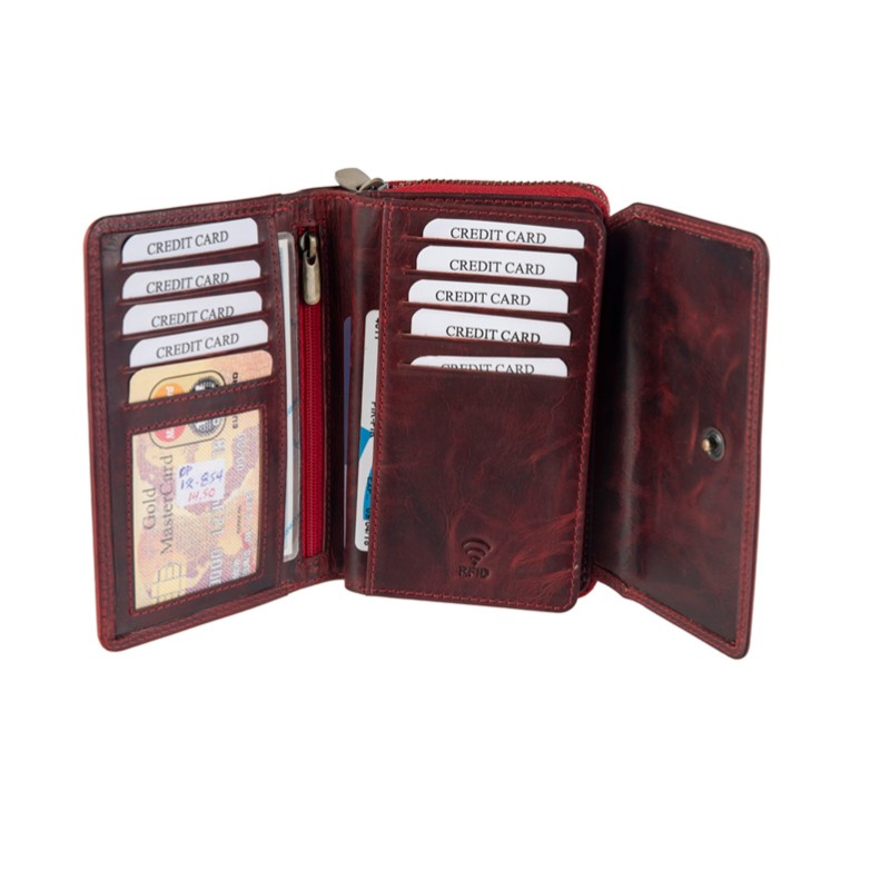 Δερμάτινο πορτοφόλι OP 12-854