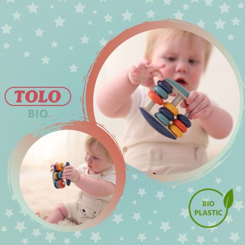 Άβακας - κουδουνίστρα από βιοδιασπώμενο πλαστικό