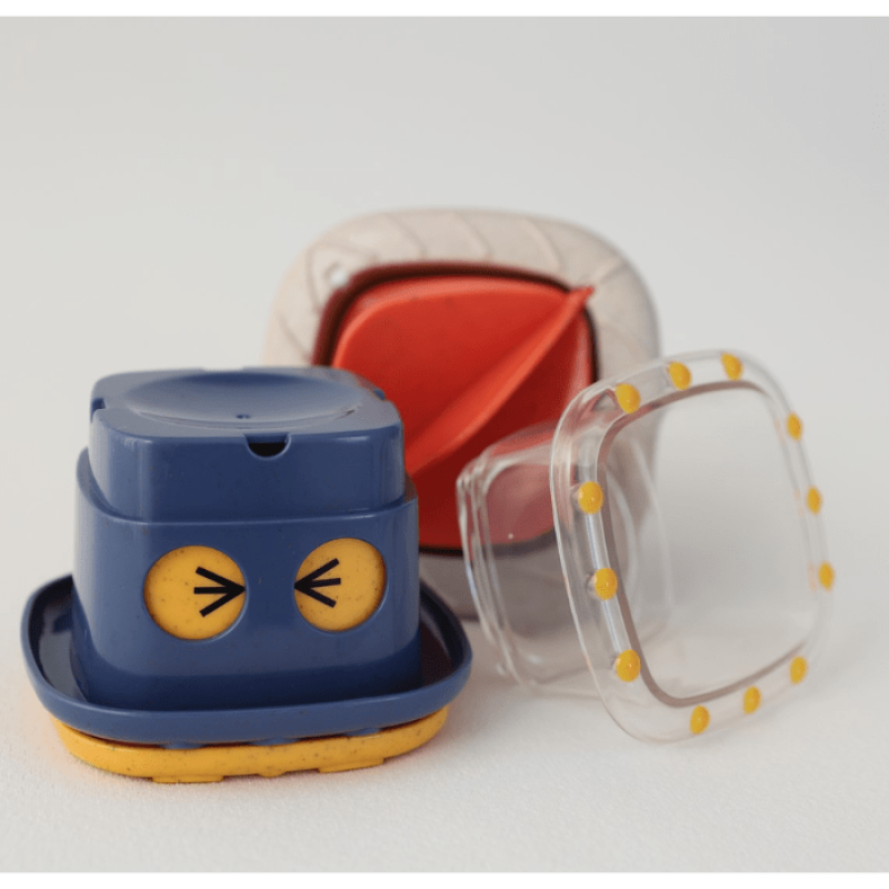 Παιχνίδι μπάνιου-στοιβαζόμενοι κύβοι από βιοδιασπώμενο πλαστικό