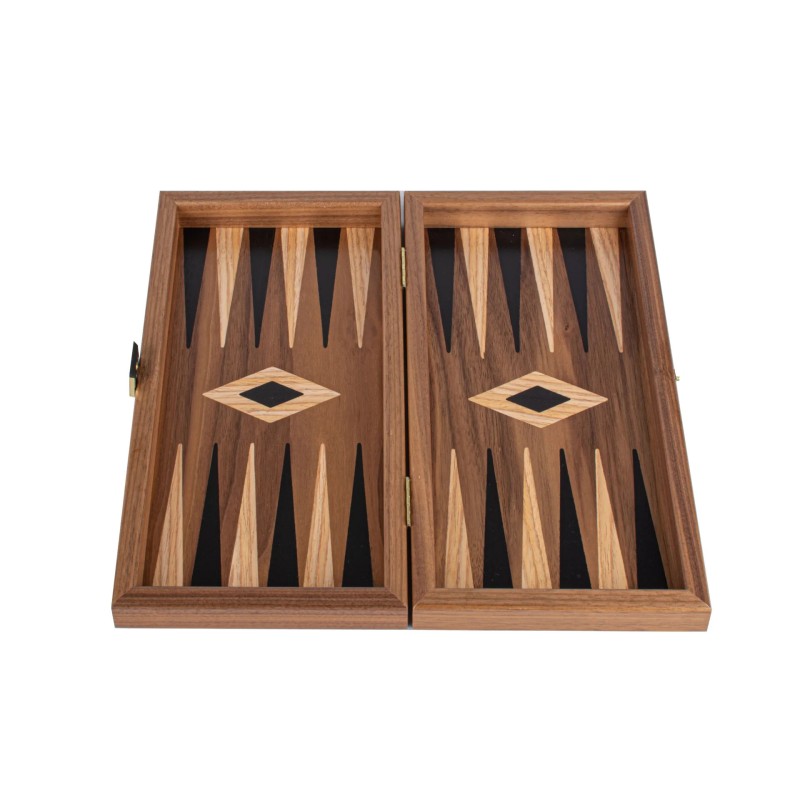 Τάβλι και σκάκι καρυδιά 30 x 17 cm