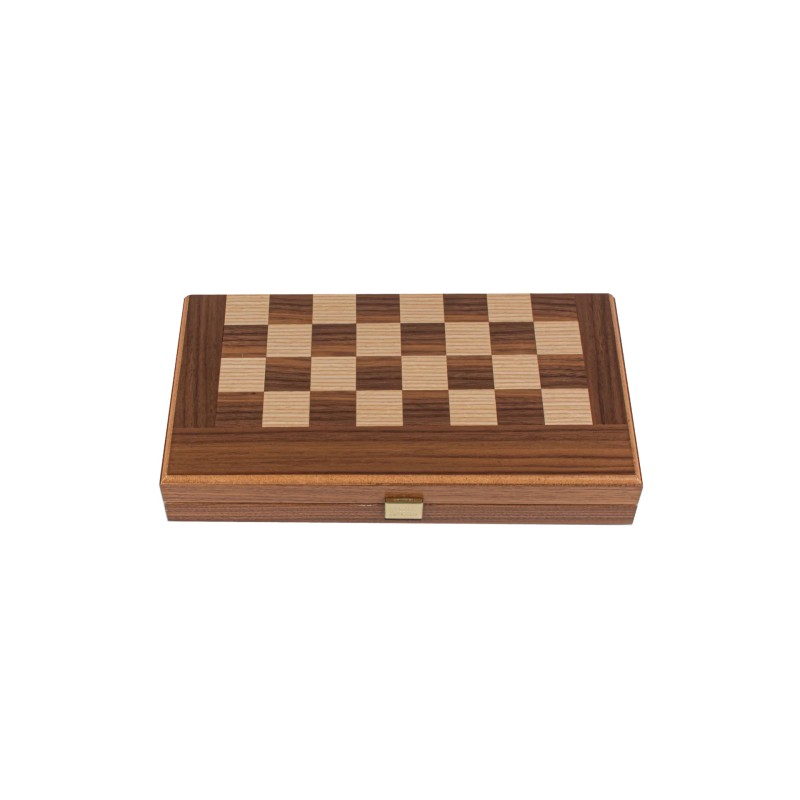 Τάβλι και σκάκι καρυδιά 30 x 17 cm