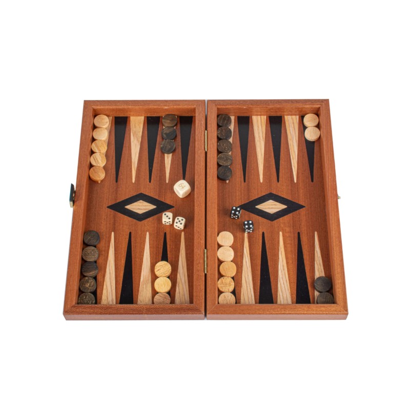 Τάβλι και σκάκι Mahogany