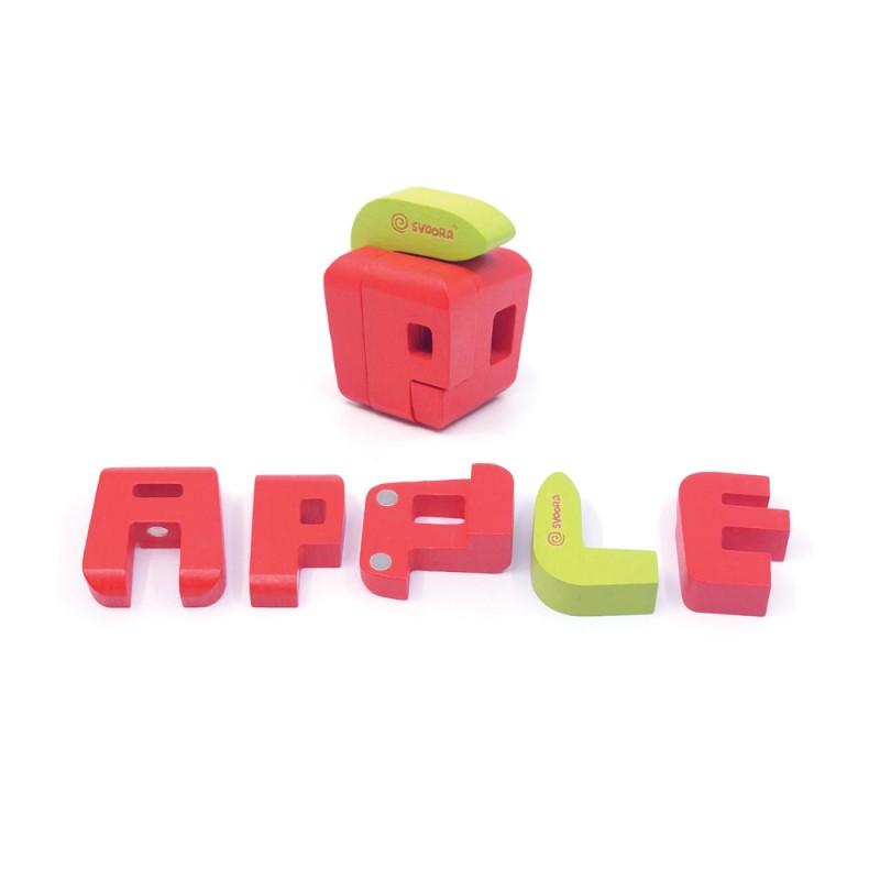 Παζλ ξύλινο τρισδιάστατο "APPLE"