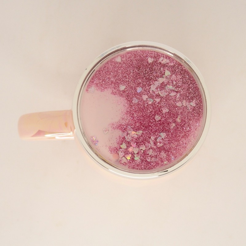 Κούπα μεταλιζέ μεγάλη με βιδωτό καπάκι