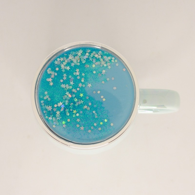 Κούπα μεταλιζέ μεγάλη με βιδωτό καπάκι