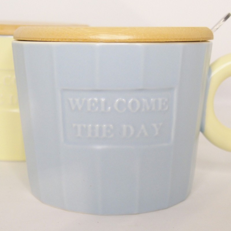 Κούπα “welcome the day”