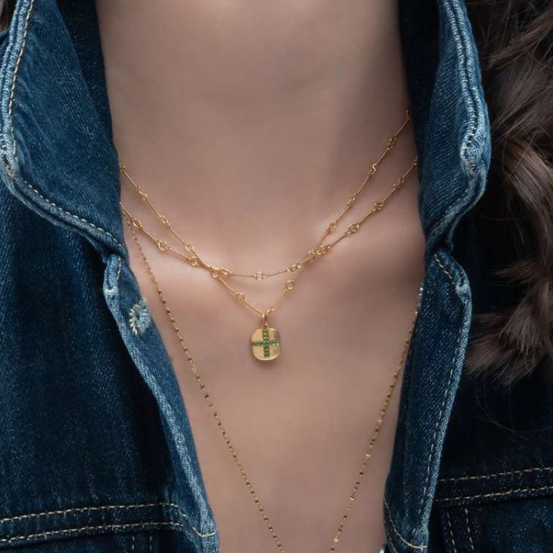 Αλυσίδα χρυσή 14Κ Twist Line