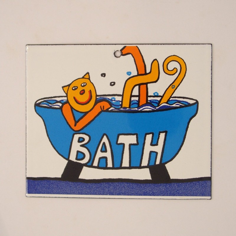 Πινακίδα BATH