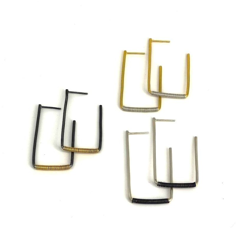 Wire earrings