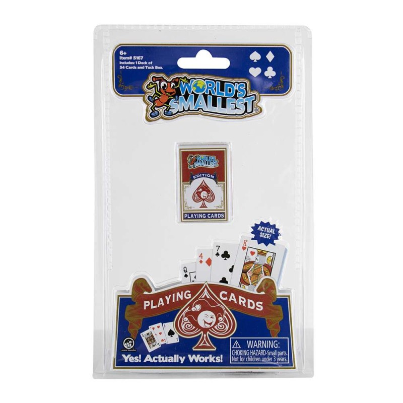 Μινιατούρα: World’s Smallest Playing Cards