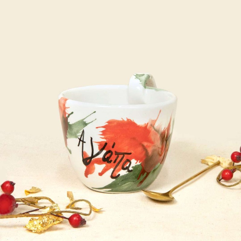 Κούπα κεραμική '"Ζήσε"