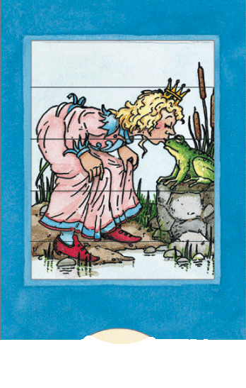 Ζωντανή κάρτα "Ο βάτραχος και η πριγκίπισσα"
